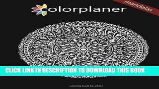 Best Seller Colorplaner - mandalas (Volume 1) Free Read