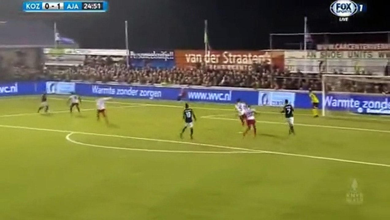 Zander Mateo Cassierra Cabezas Goal HD - Kozakken Boyst0-1tAjax 26.10.2016