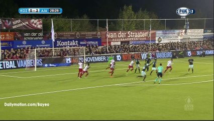 Anwar El-Ghazi Goal HD - Kozakken Boys 0-2 Ajax - 26-10-2016