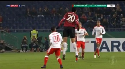 Felix Klaus  Goal HD - Hannover  5 -1 Dusseldorf - 26-10-2016 DFB Pokal