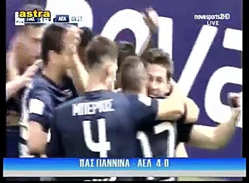 8η Πας Γιάννινα-ΑΕΛ 4-0 2016-17 Astra tv (Σπορ στη Θεσσαλία) Στιγμιότυπα