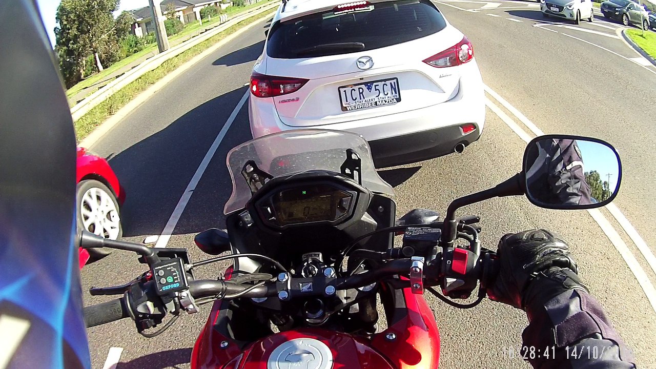 Road Rage Encounter on Motorcycle