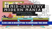 Best Seller Just Add Color: Mid-Century Modern Mania: 30 Original Illustrations To Color,