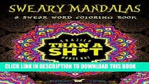 Best Seller A Swear Word Coloring Book Midnight Edition: Sweary Mandalas: A Unique Black