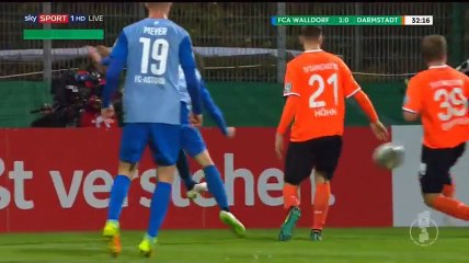 Nico Hillenbrand Goal HD - Walldorf 1-0 Darmstadt 26.10.2016
