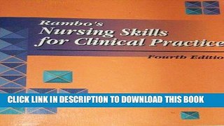 [FREE] EBOOK Rambo s Nursing Skills for Clinical Practice, 4e ONLINE COLLECTION