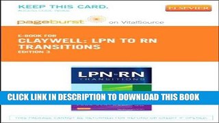 [FREE] EBOOK LPN to RN Transitions - Elsevier eBook on VitalSource (Retail Access Card), 3e ONLINE