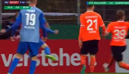 Nico Hillenbrand Goal HD - Walldorf 1-0 Darmstadt 26.10.2016