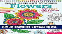Best Seller Color Your Own Stickers Flowers: Just Color, Peel   Stick Free Read