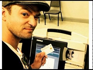 Justin Timberlake in election selfie controversy