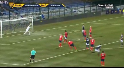 Francois Kamano Goal HD Chateauroux 0 - 1 Bordeaux 26.10.2016 HD