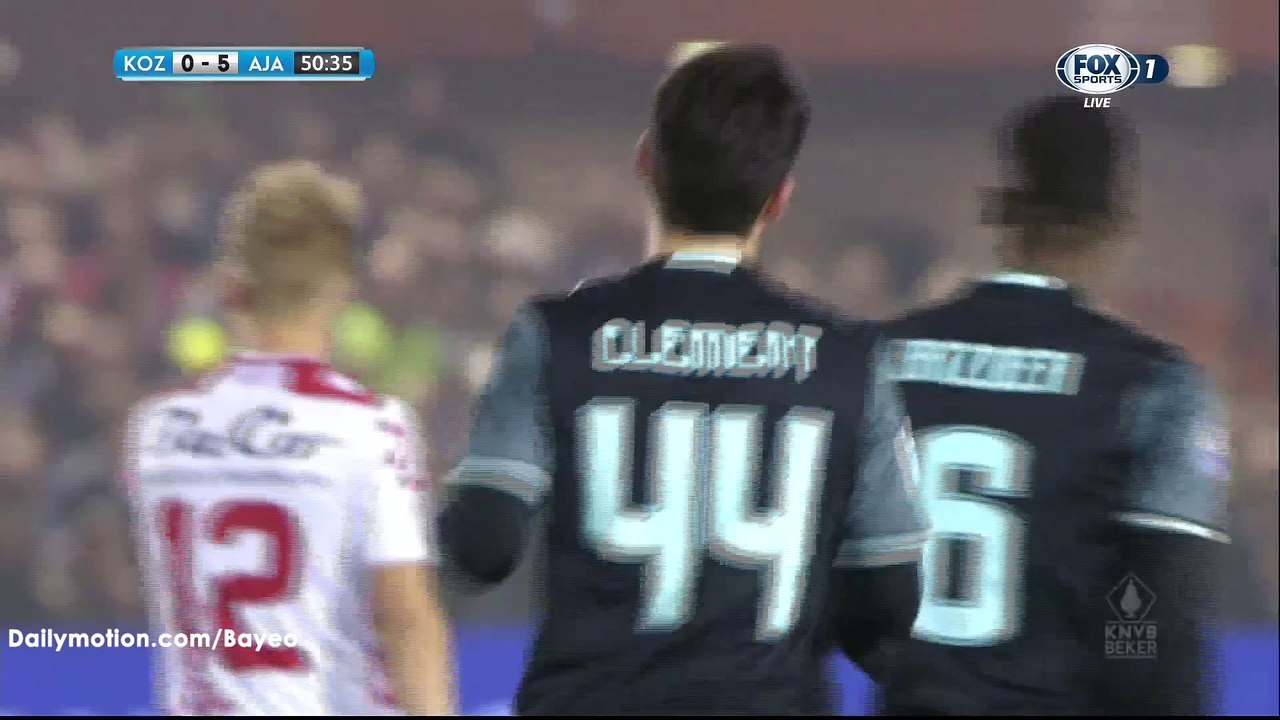 Pelle Clement Goal HD - Kozakken Boys 0-4 Ajax - 26-10-2016