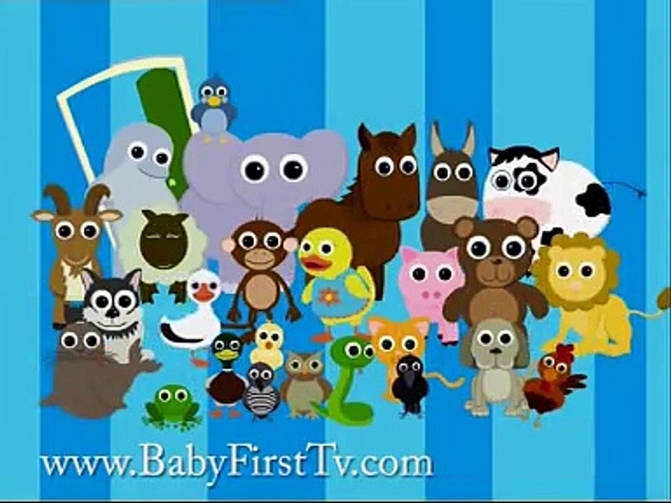 learning animals, kids video
