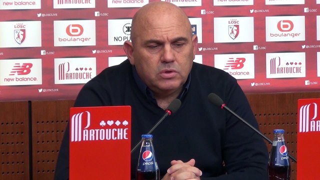 Ligue 1 LOSC – PSG: conférence d'avant match de Frédéric Antonetti