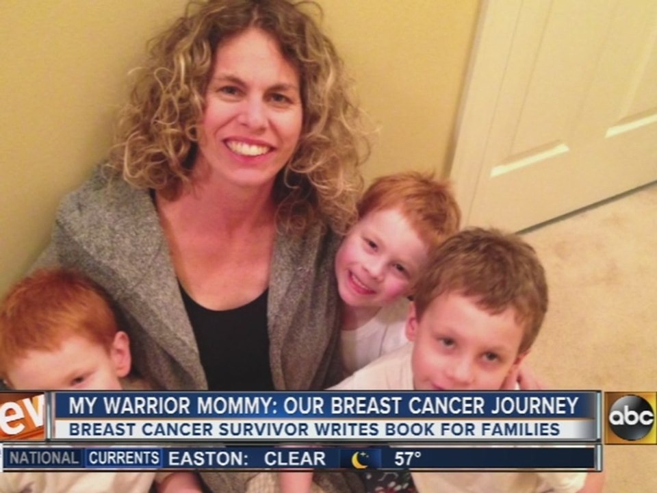 Breast cancer survivor writes book to help kids understand diagnosis