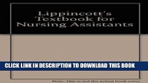 [FREE] EBOOK Lippincott s Textbook for Nursing Assistants,workbook, and cd-rom ONLINE COLLECTION