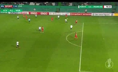 Sercan Sararer Goal HD - Greuther Fürth 1-1 FSV Mainz 26.10.2016 HD