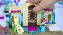Lego Frozen Fever Arendelle Celebration Castle Disney Princess Build Review Play - Kids Toys