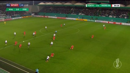 Veton Berisha  Goal HD - Greuther Furth 2-1 Mainz 26.10.2016