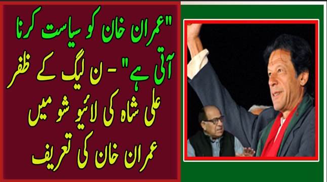 PML-N Zafar Ali Shah Reject Khursheed Shah's Statement Against Nawaz Sharif and Imran Khan