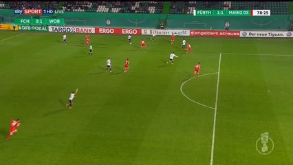 Sercan Sararer  Goal HD - Greuther Furth 1-1 Mainz 26.10.2016