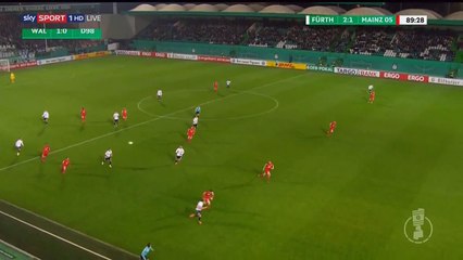 Veton Berisha  Goal HD - Greuther Furth 2-1 Mainz 26.10.2016