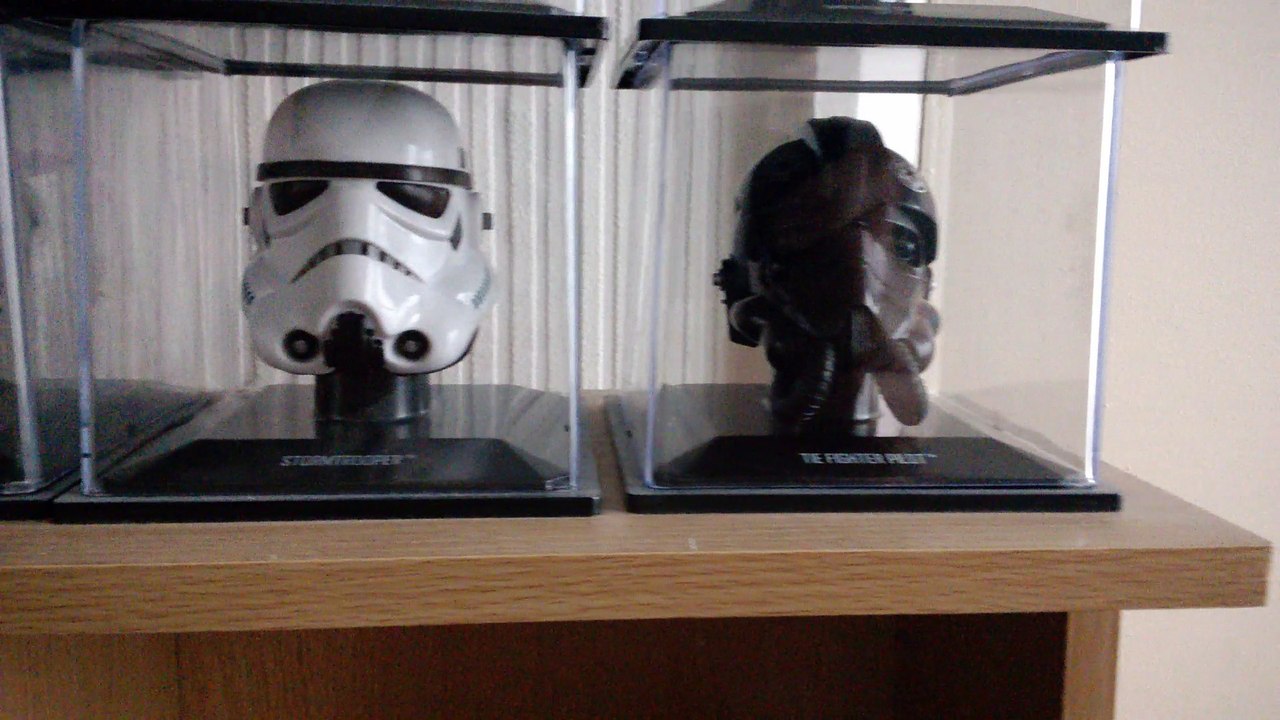 Star Wars helmet collection