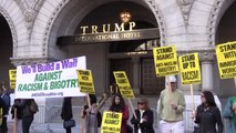 Donald Trump, Trump International Hotel'in Açılışında Protesto Edildi - Washıngton