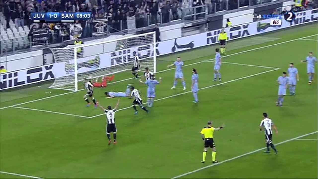 Giorgio Chiellini Goal HD - Juventus 2-0 Sampdoria - 26-10-2016