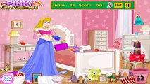 Princess Pregnant Aurora Messy Room Cleaning