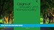 Deals in Books  Origins of Sexuality and Homosexuality (Journal of Homosexuality Series: N)
