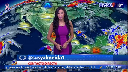 Susana Almeida Pronostico del Tiempo 26 de Octubre de 2016