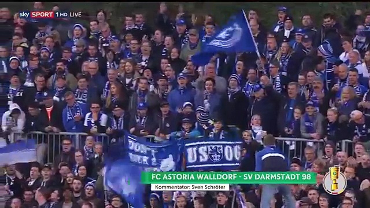 Astoria Walldorf vs Darmstadt 1-0