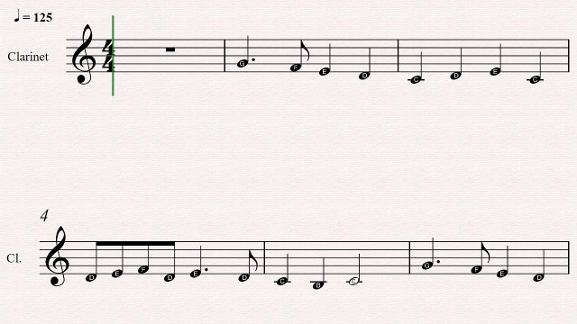 Clarinet Christmas Sheet Music: Deck The Halls