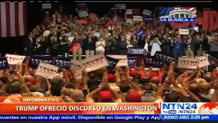 Donald Trump critica al Gobierno de EE.UU.: "Todo lo que toca está roto o ellos lo rompen"