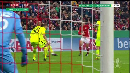 Julian Green Goal HD - Bayern Munich 2-0 Augsburg - 26-10-2016
