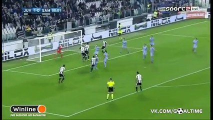 Giorgio Chiellini  Goal HD Juventus  2  - 0  Sampdoria 26.10.2016 HD