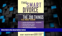Big Deals  The Smart Divorce: A Practical Guide to the 200 Things You Must Know  Best Seller Books