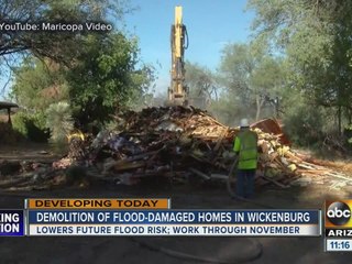 Demolition of homes begins in Wickenburg