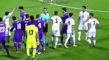 Big fight between real madrid players and Cultural Leonesa Players 26.10.2016