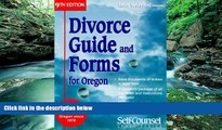 Big Deals  Divorce Guide and Forms for Oregon (Divorce Guide to Oregon)  Best Seller Books Best