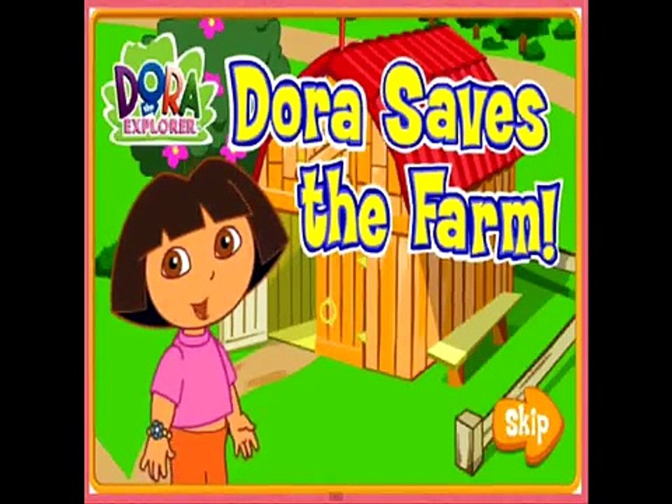 Dora Saves the Farm! Dora the Explorer Movie/Show - Dora Game - Gameplay