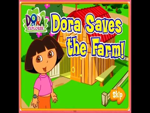 Dora Saves the Farm! Dora the Explorer Movie/Show - Dora Game - Gameplay