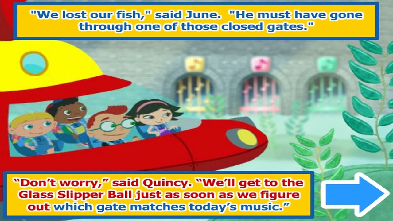 The Glass Slipper Ball Story Book | little einsteins glass slipper ball story book | for kids games