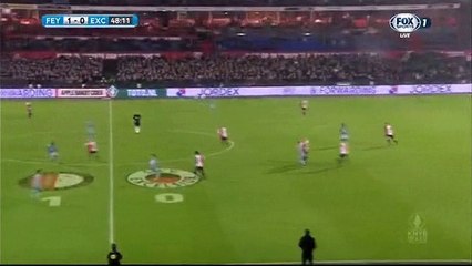 Eric Fernando Botteghin Goal HD - Feyenoord 2-0 Excelsior 26.10.2016