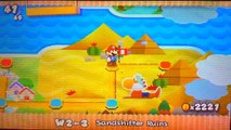 Paper Mario: Sticker Star - Sandshifter Ruins (2nd Comet to unlock 2-4) - Part 11 [3DS]