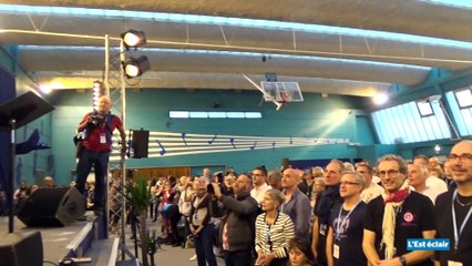 Tryo à la rencontre des choristes