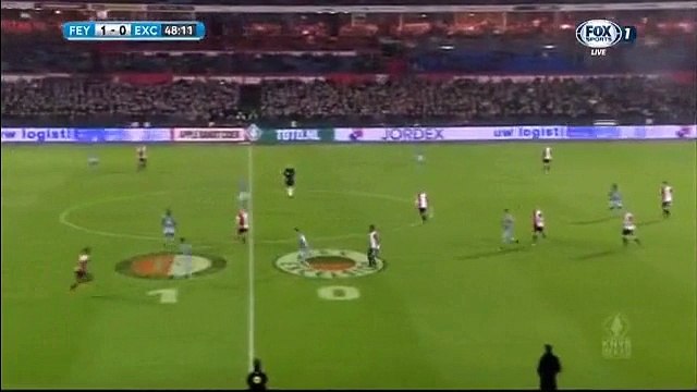 Eric Fernando Botteghin Goal HD - Feyenoord 2-0 Excelsior 26.10.2016