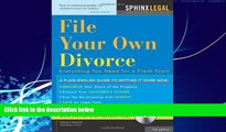 Books to Read  File Your Own Divorce: Everything You Need for a Fresh Start (Legal Survival