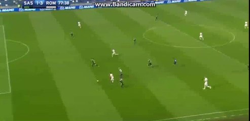 1-3 Radja Nainggolan Goal Sassuolo 1-3 Roma 26-10-2016